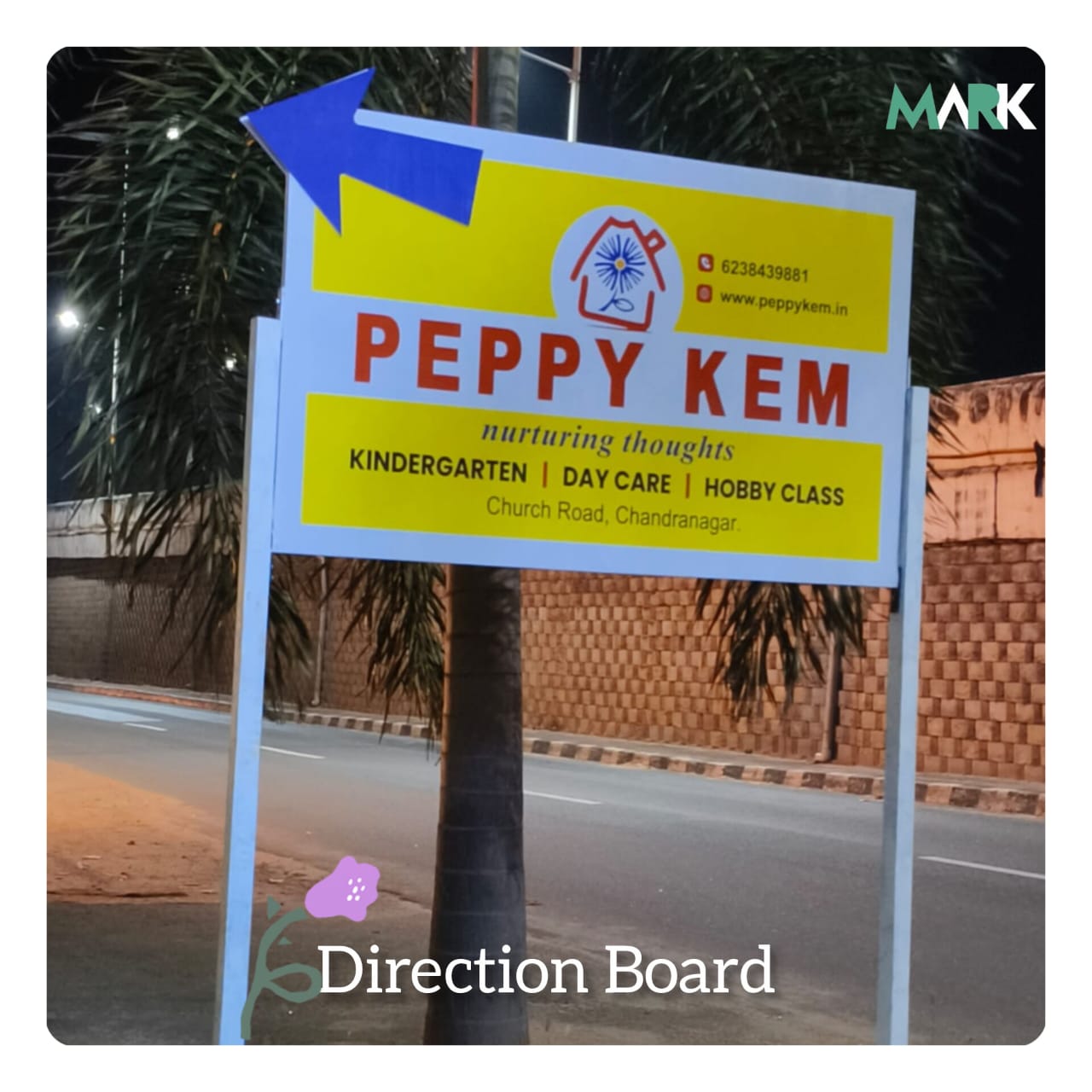 Wayfinding Direction Board
