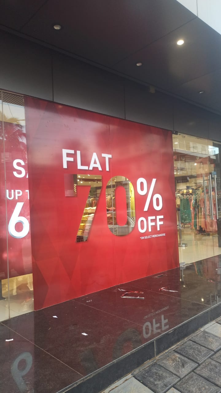 Retail Sale Window Branding