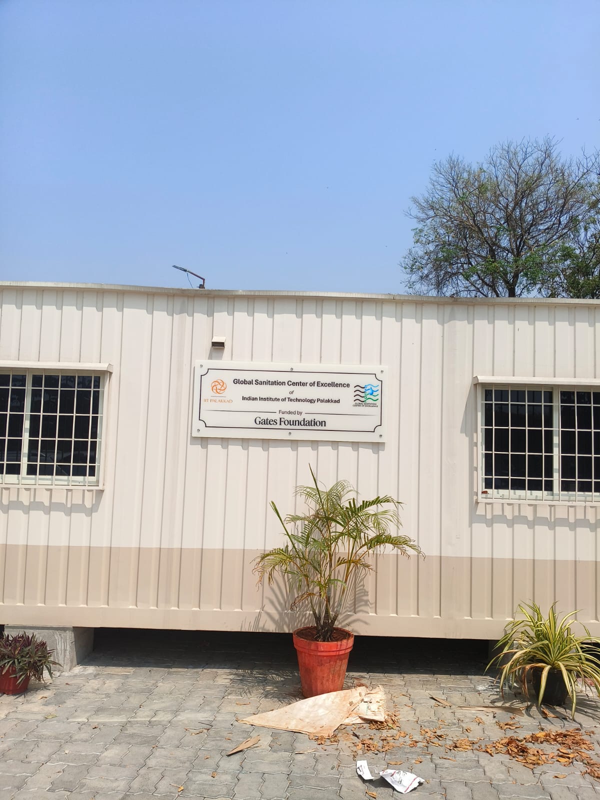 Corporate Outdoor Nameplate