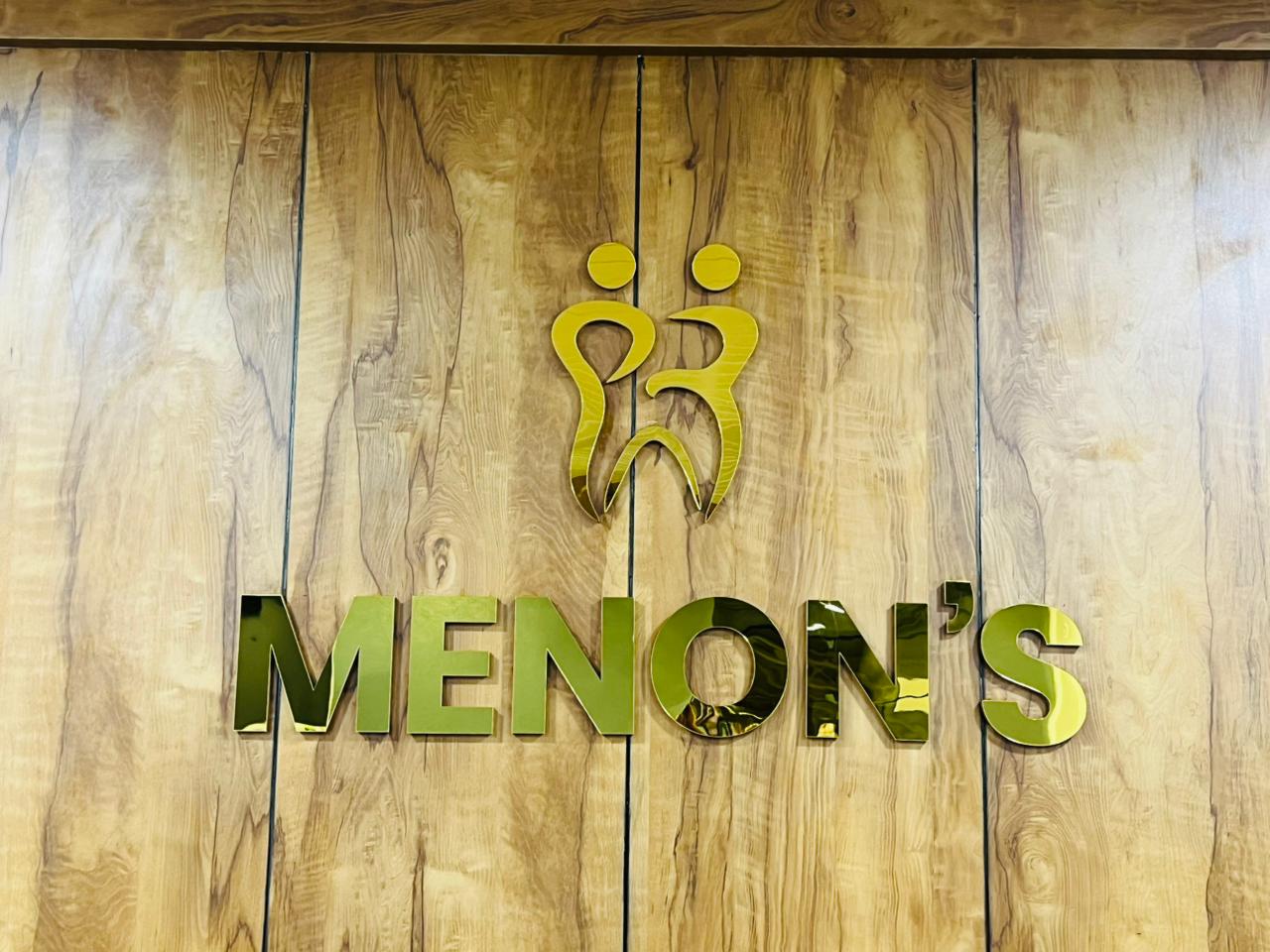 Gold Mirror Wall Logo